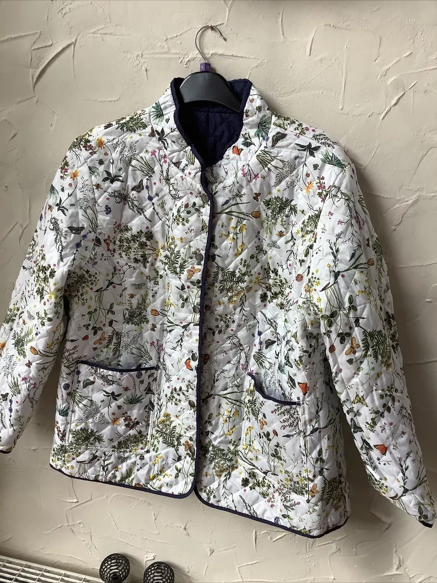 Floral hotsell print jacket