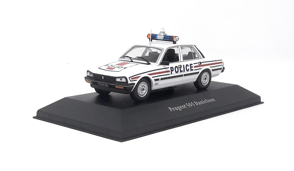 Atlas Model car DieCast 1/43 Peugeot 505 Danielson Police France 1983 - Image 2 of 4