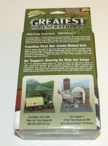Johnny Lightning JLDS003 Greatest Gen WWII GMC CCKW & Air Support Set of 2 - 19K - Picture 7 of 7