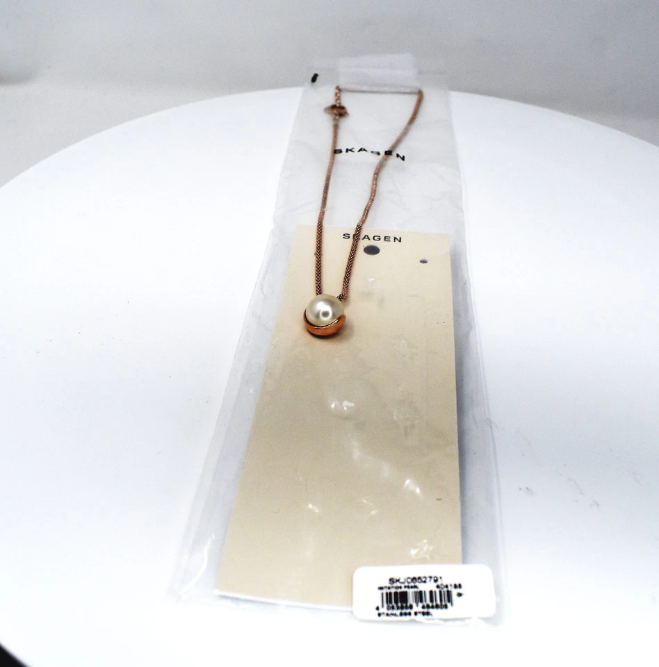 Collar para mujer Skagen oro rosa SKJ0652791 Foto 4 de 4