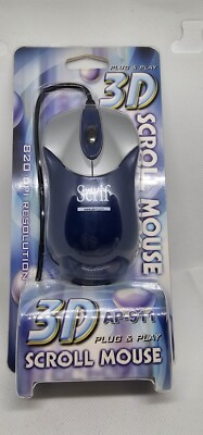 Serif 3 D Scroll Maus 820 DPI Auflösung Streamline Form wie Porche 911