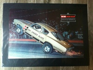 *Ready to Display*1969 Plymouth Cuda Hurst Hemi Under Glas ad Funny car Dragster