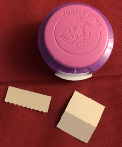 Purple Cows 3 PATTERN CREATIVE FREEHAND CUTTER Straight, Wave & Perforation