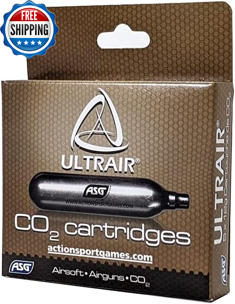 Ultrair 12G CO2 Cartridges | Reliable Power and Precision | CO2 Air Cartridges f