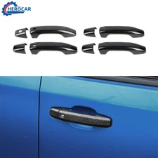 Door Handles Trim Cover Cap Shell Overlay For Chevy Silverado 2019+ Colorado 23+