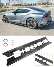 For 20-Up Toyota Supra A90 Artisan Spirit CARBON FIBER Side Skirt Rocker Panels