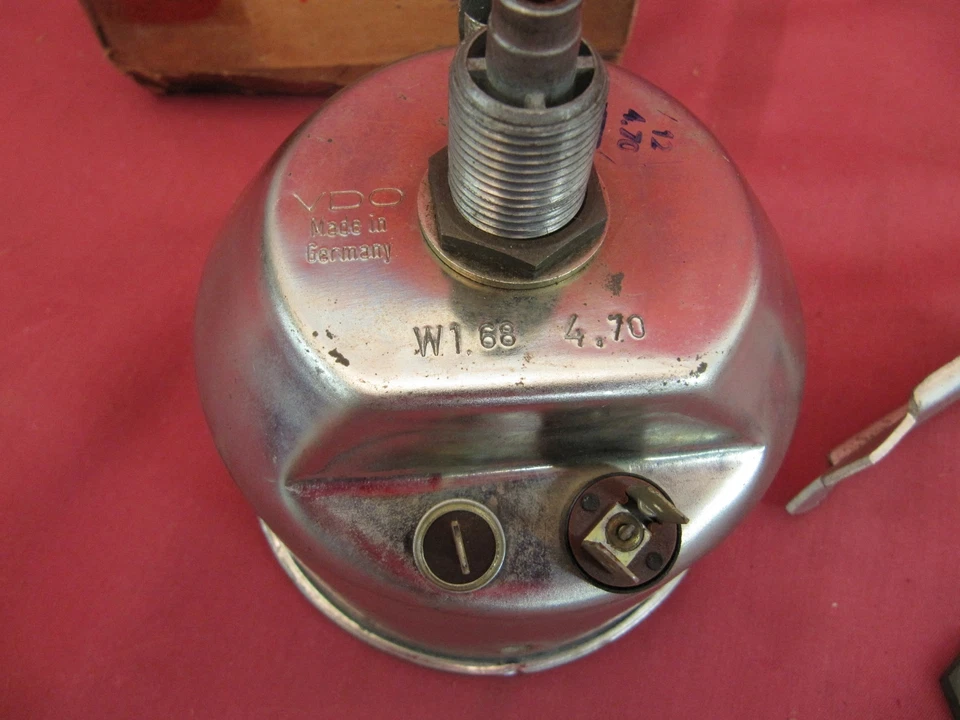 Velocímetro NOS Auto Union DKW Audi VDO Foto 4 de 4