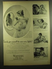 1950 Warner's Bra Advertisement - Lovely, Give Yourself the Once Over