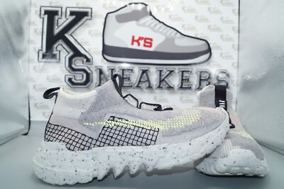 Nike Space Hippie 02 EU 42,5 US 9 Sportschuhe CQ3988-002 Grau Low Tops