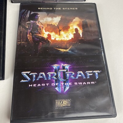 StarCraft 2 Heart Of The Swarm Collectors Edition Box USED KEY. No