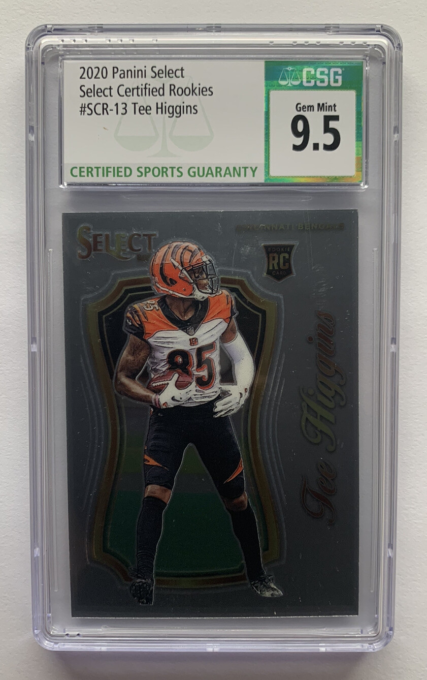 2020 Panini Select- Tee Higgins Certified Rookies #SCR-13 (RC)