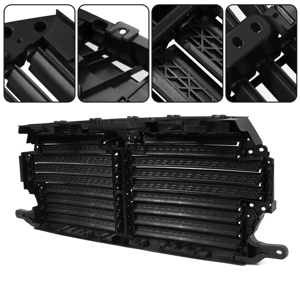 Upper Radiator Grille Air Shutter Control Assembly For Ford F-150 2018-2020 Foto 2 de 4