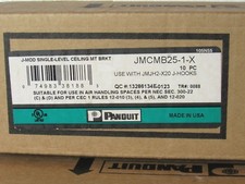 [Box of 10] Panduit JMCMB25-1-X J-Mod Cable Support Ceiling Mount Bracket [CTNO]
