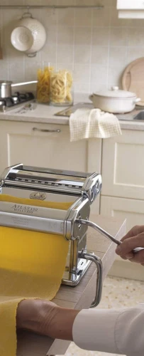 Marcato Pasta Machine, Maker, Roller for Handmade Fresh Silver  - Image 3 of 3