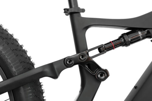 Bicicleta eléctrica de carbono Dengfu E70 suspensión completa bicicleta de montaña SUTTO M110 1000W 48V - Imagen 3 de 22