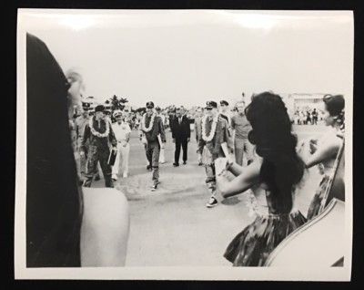 APOLLO 8 CREW IN HAWAII NASA- MARSHALL SFC ALABAMA CANDID SPECIAL INTEREST PHOTO
