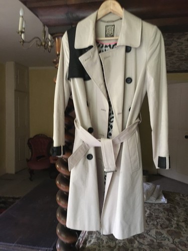 Biba, vintage summer Biba coat size 8 cream / ivory great condition