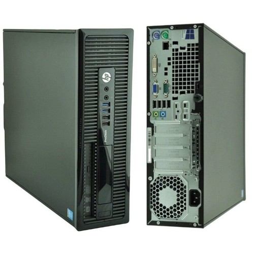 HP ProDesk 400 G1 SFF Desktop Core i3 SMALL FORM FACTOR 8GB RAM 256GB SSD y - Afbeelding 2 van 2