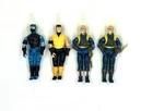 Vintage 1990's MORTAL KOMBAT ACTION FIGURE LOT SCORPION & more HASBRO!