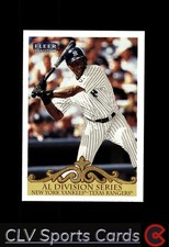2000 Fleer Tradition #441 AL Division Series (Yankees/Rangers) ALDS