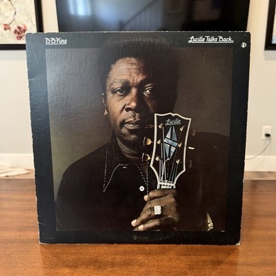 B.B. King Lucille Talks Back 12'' Black Vinyl LP 1975 ABC Records ABCD-898