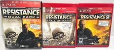 Resistance Dual Pack HITS (PS3) PLAYSTATION 3 VERY GOOD!!!Used