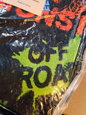 Full Zip Fleece Hoodie Monster Truck Graphic Print Hooded Black Blue Green 7-8T