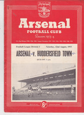 1953 1954 Arsenal v HUDDERSFIELD