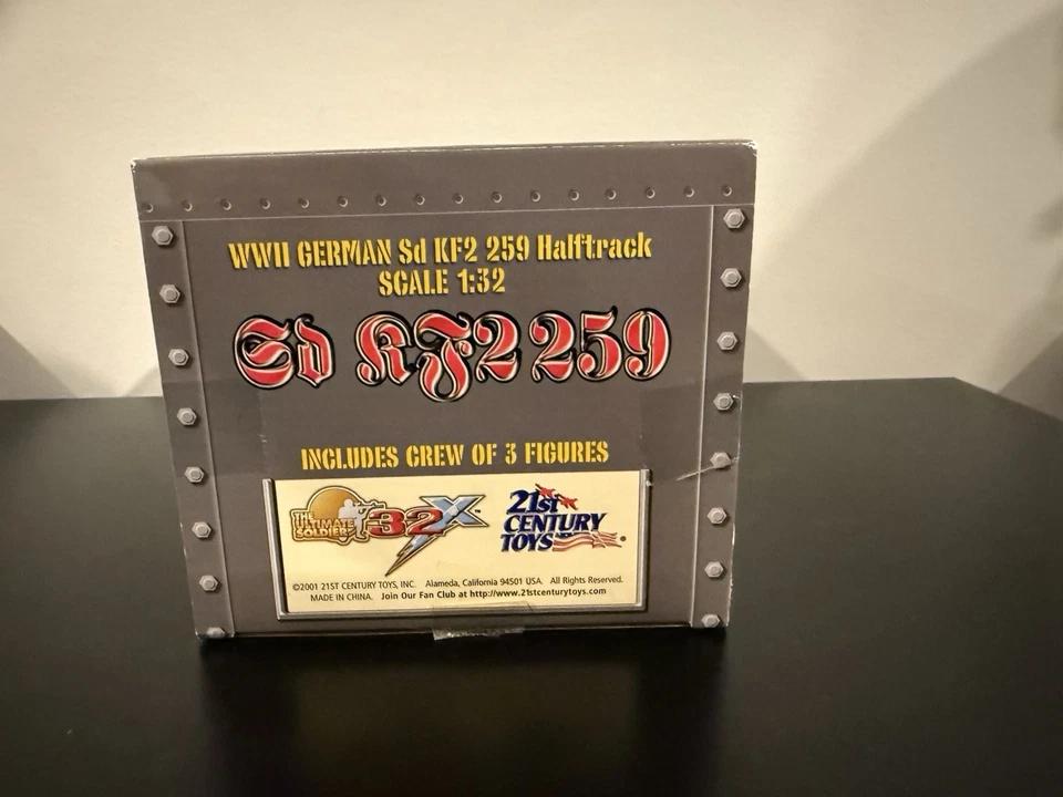 Ultimate Soldier 32X  WWII German Sd Kf2 259 Halftrack 1/32 NIB (Grey) - Image 4 of 4