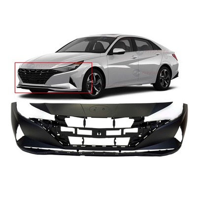 #ad #ad Bumper Cover For Hyundai Elantra 2021 2023 86511AB000 HY1000246 Front Primed $251.83