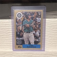 Topps 2022 Series 1 1987 Topps 35th Anniv Cal Raleigh RC #T87-72 MLB