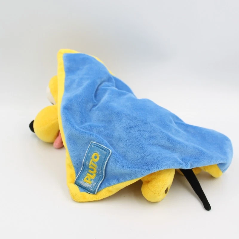 Doudou chien Pluto couverture bleu DYSNEYLAND - 6994 - Photo 3/3