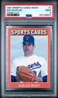 152148807 Nolan Ryan 1991 Sports Cards News #1 PSA 9