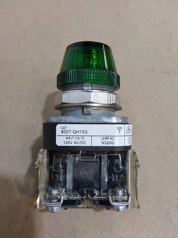 ALLEN BRADLEY 800T-QH10G SER. T 120VAC - Image 2 of 4