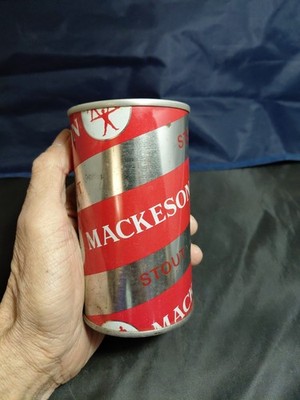 Vintage 1970s Mackeson Stout Beer Can Empty Can