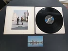 PINK FLOYD  - WISH YOU WERE HERE 1975 UK 12" VINYL RECORD LP + POSTCARD EX