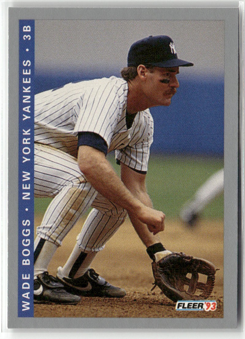 1993 FLEER FINAL EDITION #F-243 WADE BOGGS NEW YORK YANKEES