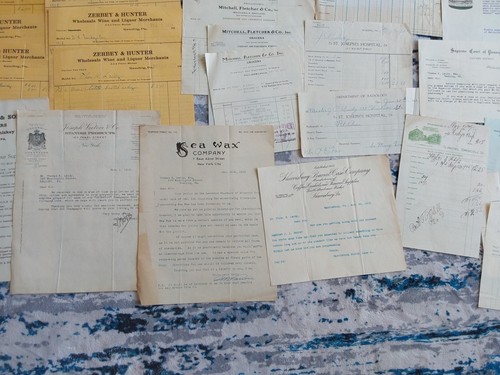 1900s Letterhead Billhead Lot Distillery Hotel Medicine Legal etc Reading PA - Picture 9 of 13