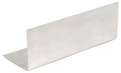100-ct Amerimax 4''x4''x8'' Pre-bent Step Flashing Unpainted Galvanized 70708 [9]