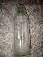 Vintage Natural Nurser 8oz Glass Baby Bottle Duraglas Baby All