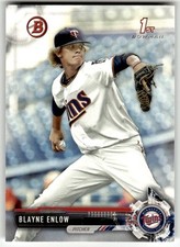 2017 Bowman Draft #BD-63 Blayne Enlow 1st Minnesota Twins Baseball