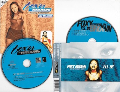 2 x  FOXY BROWN - get me home CARDSLEEVE + i ll be   - CD s
