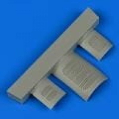 Su-34 Fullback tail cooling grilles for Kitty Hawk / 1:48 - Quickboost 48871