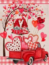 Valentine's Day Diamond Art Kits for Adults - 5D Diamond Painting Kits gnome-1