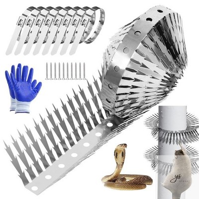 80 inches Bird deterrents for Outside and cat Spikes，Suitable for Pigeon Spike