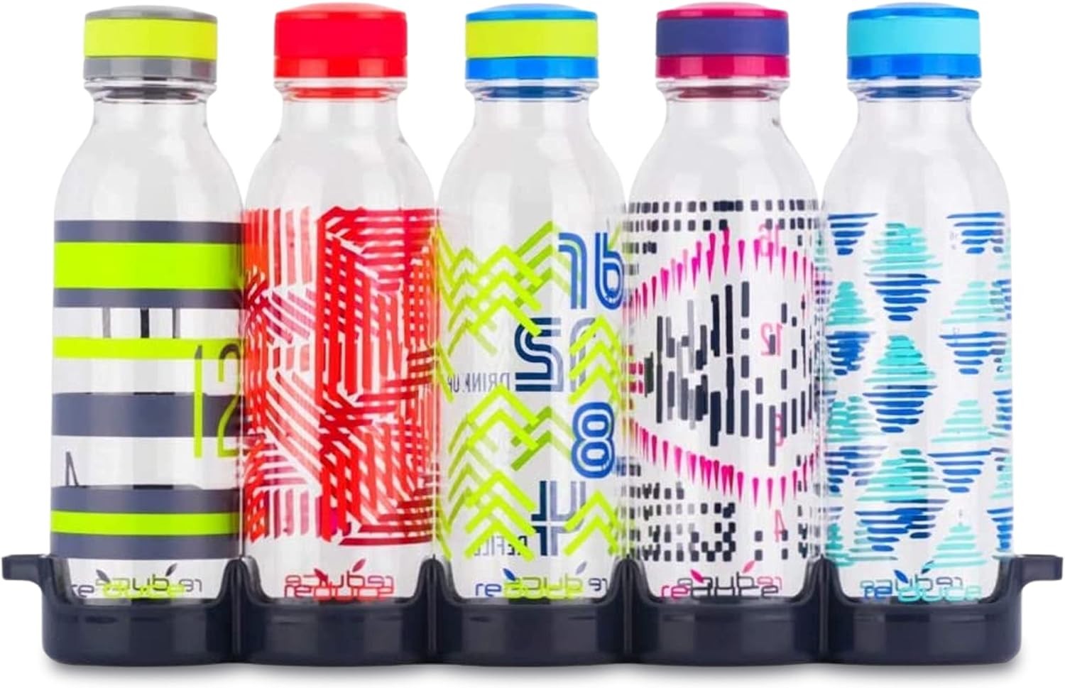 Set, 20oz - Plastic Reusable Water Bottle