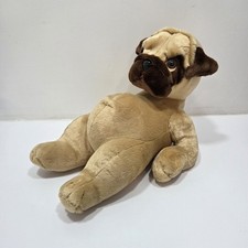 Bestever Toy Pug Dog Plush Lounging Puppy Laying Stuffed Animal