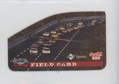1995 Assets Racing Coca-Cola 600 Interactive Phone Cards /3521 Field Card 09ff