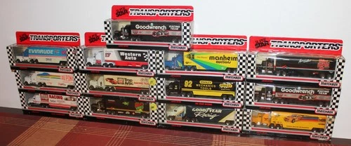 Vintage Matchbox 1990’s NASCAR Superstar Transporters Lot Of 13