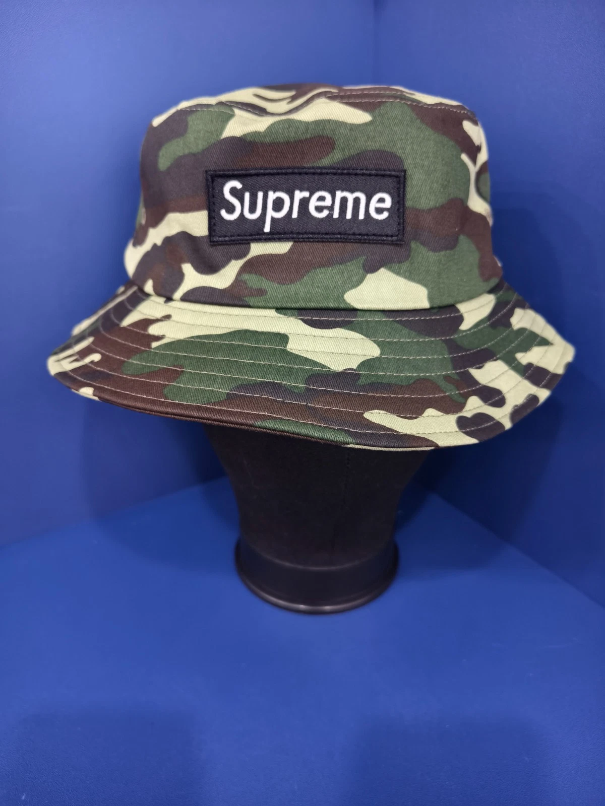 Supreme Men's Camouflage Outdoor Sports Bucket Hat Casual Cap